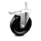 Service Caster 6 Inch Phenolic Swivel 3/8 Inch Threaded Stem Caster with Total Lock Brake SCC SCC-TSTTL20S615-PHR-381615 - alternate 4